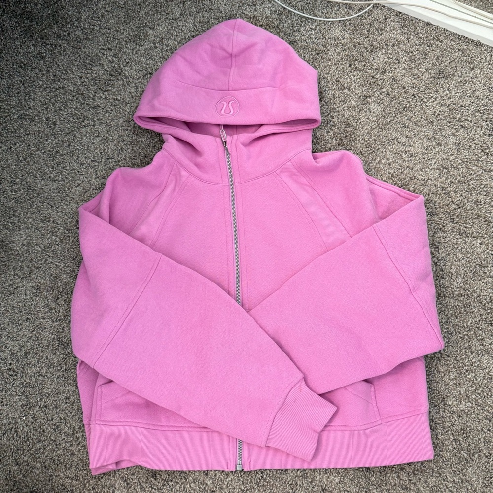 Lululemon full zip scuba hoodie